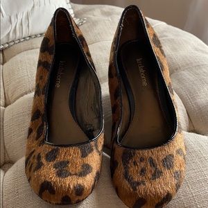 Liz Claiborne leopard heels